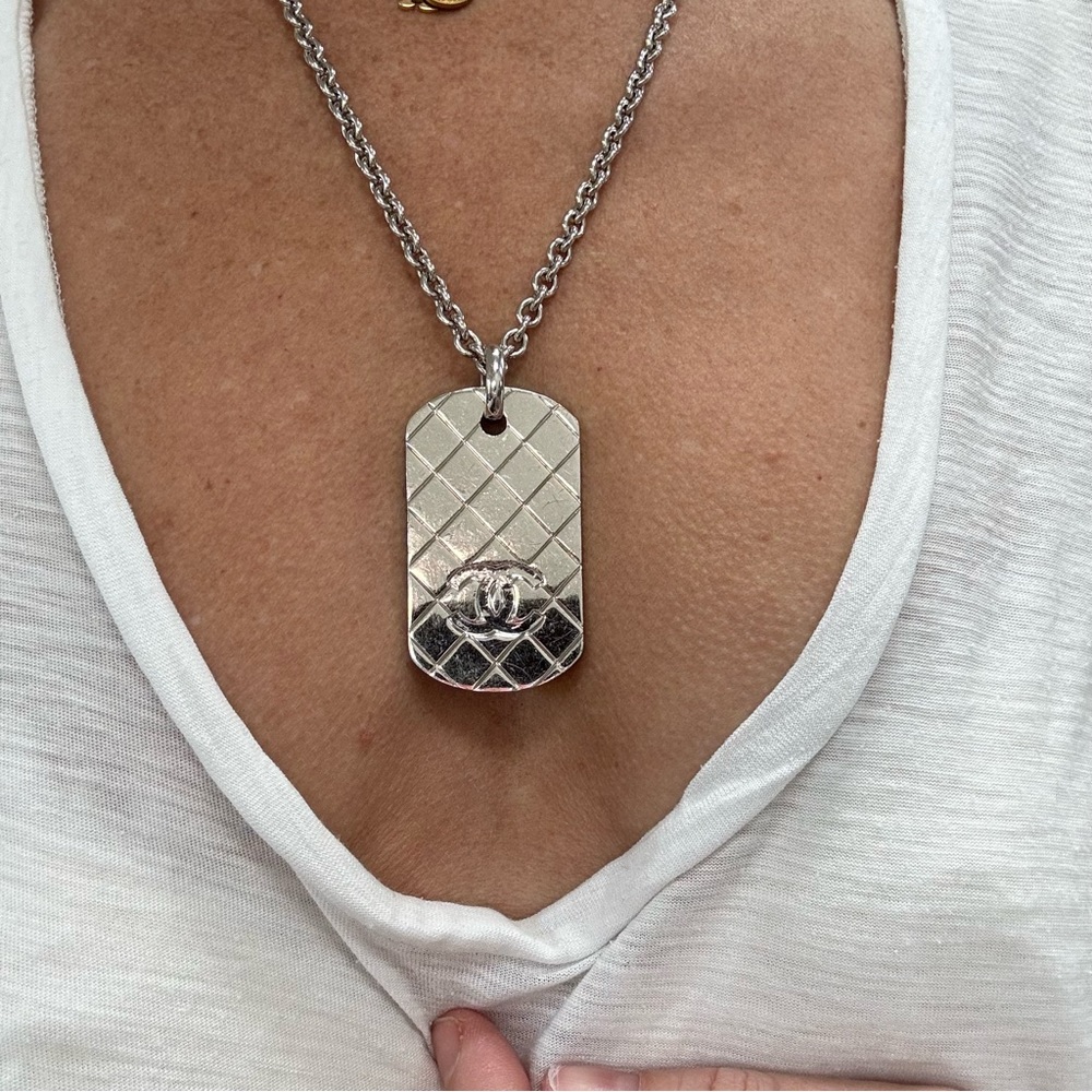 CHANEL Sautoir in Silver